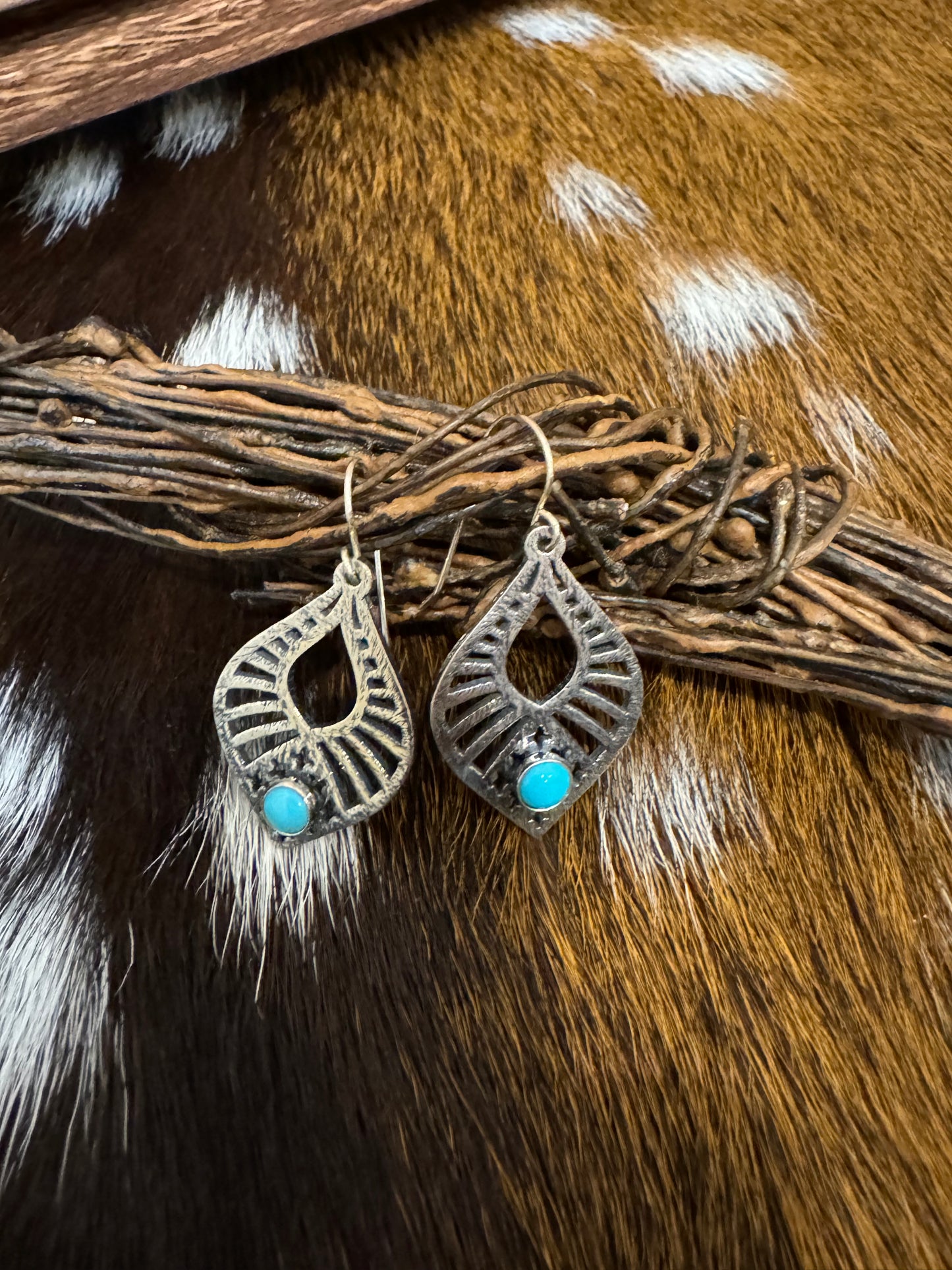 Indian Handcrafted SS Modern Design Earring