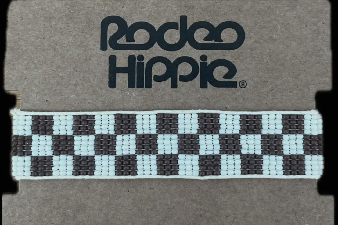 Brown Check Bracelet